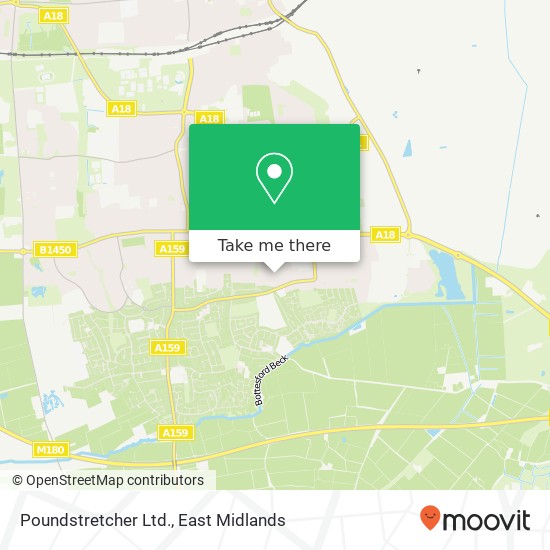 Poundstretcher Ltd. map