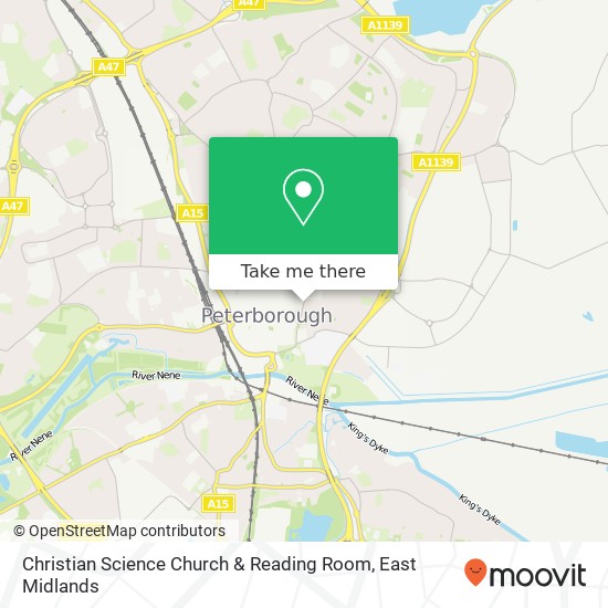 Christian Science Church & Reading Room map
