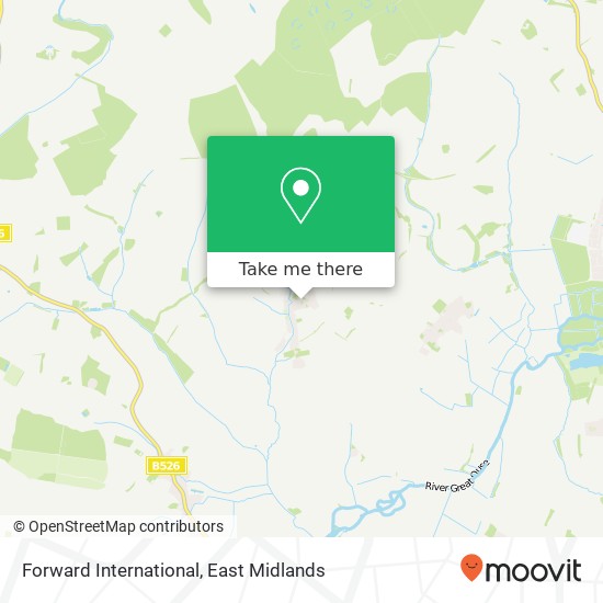 Forward International map