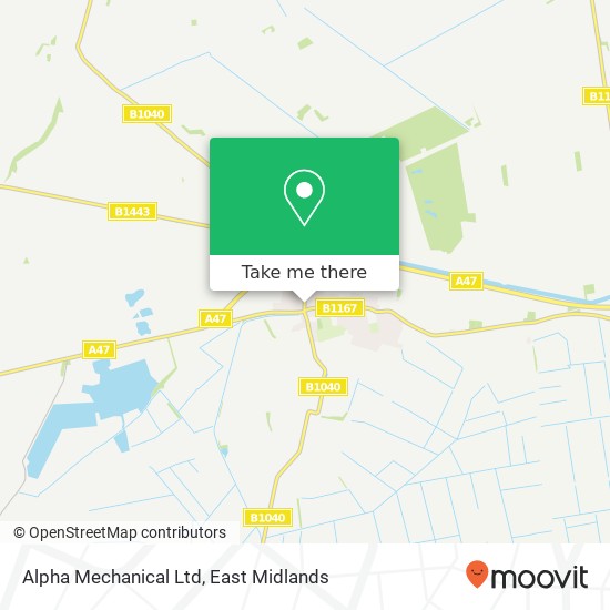 Alpha Mechanical Ltd map