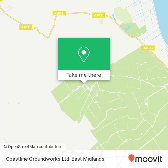 Coastline Groundworks Ltd map