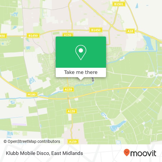 Klubb Mobile Disco map