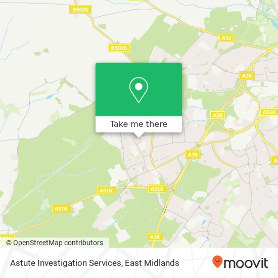 Astute Investigation Services map