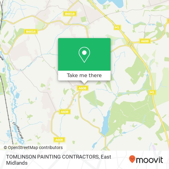 TOMLINSON PAINTING CONTRACTORS map
