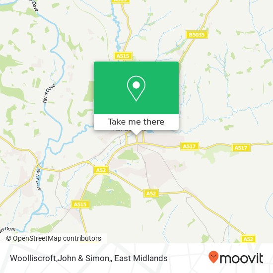 Woolliscroft,John & Simon, map