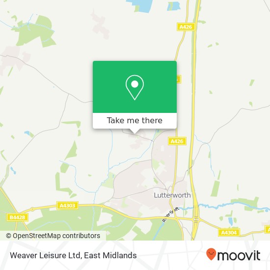 Weaver Leisure Ltd map