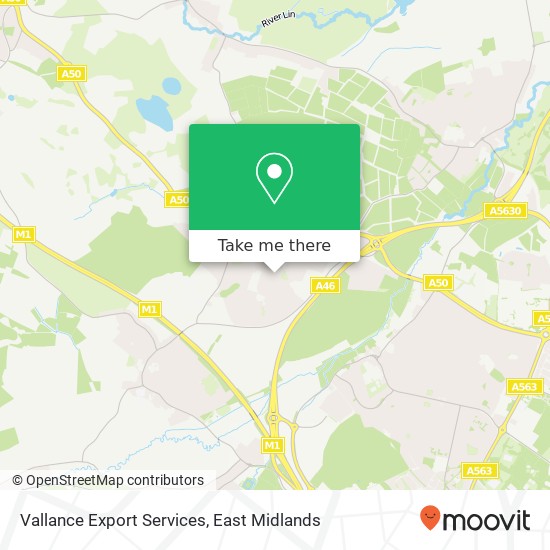 Vallance Export Services map