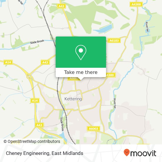 Cheney Engineering map