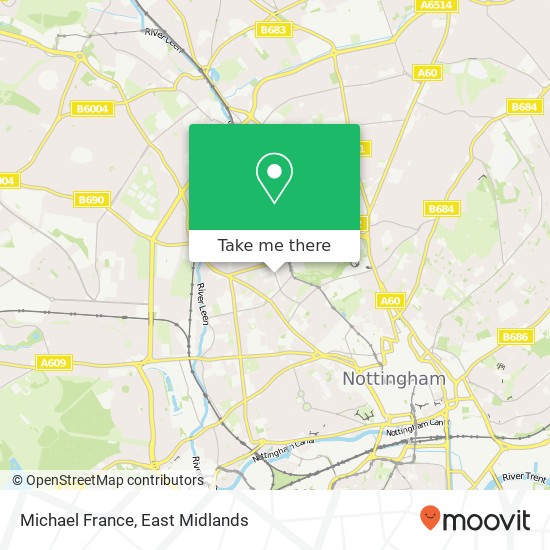 Michael France map