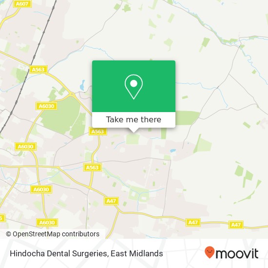 Hindocha Dental Surgeries map