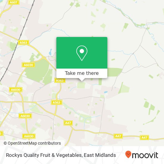 Rockys Quality Fruit & Vegetables map