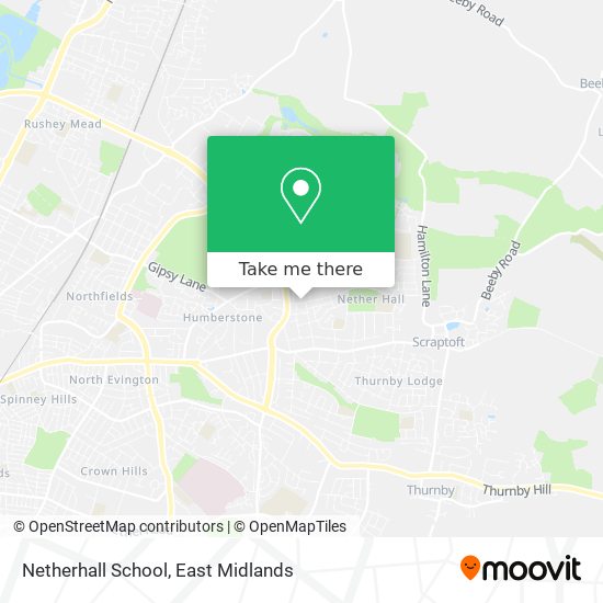 Netherhall School map