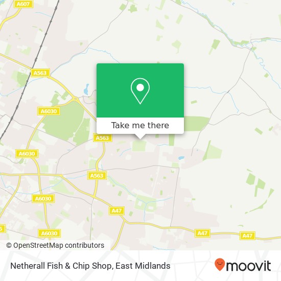 Netherall Fish & Chip Shop map