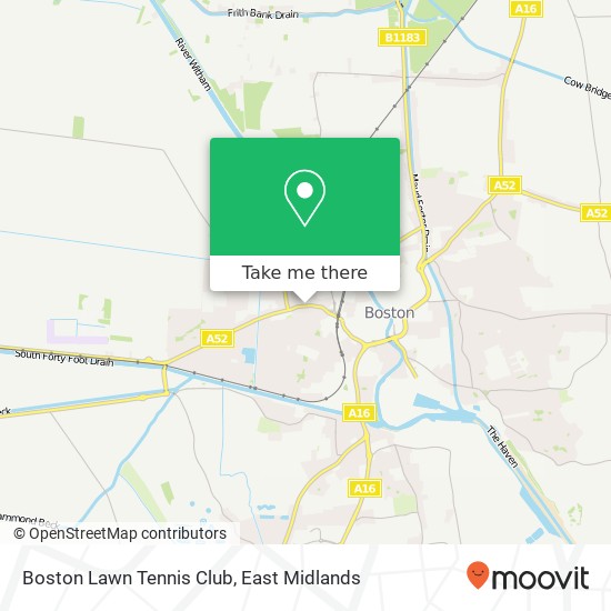Boston Lawn Tennis Club map
