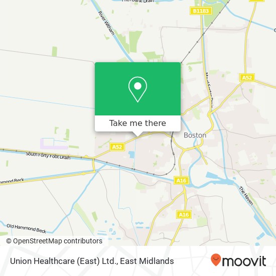 Union Healthcare (East) Ltd. map
