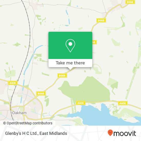 Glenby's H C Ltd. map