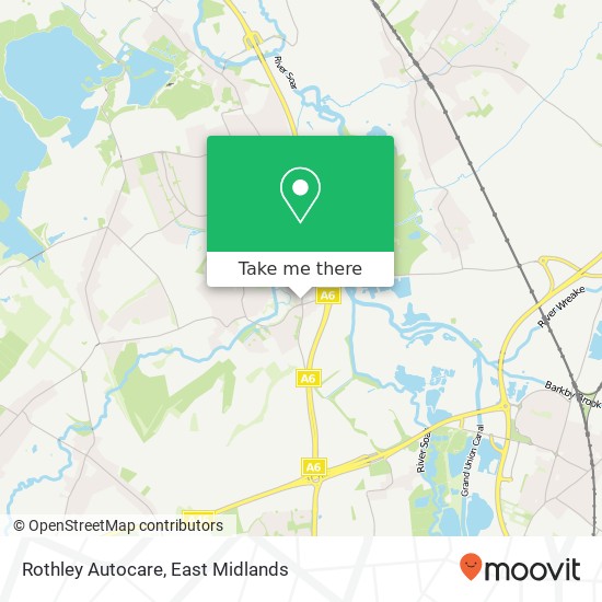 Rothley Autocare map