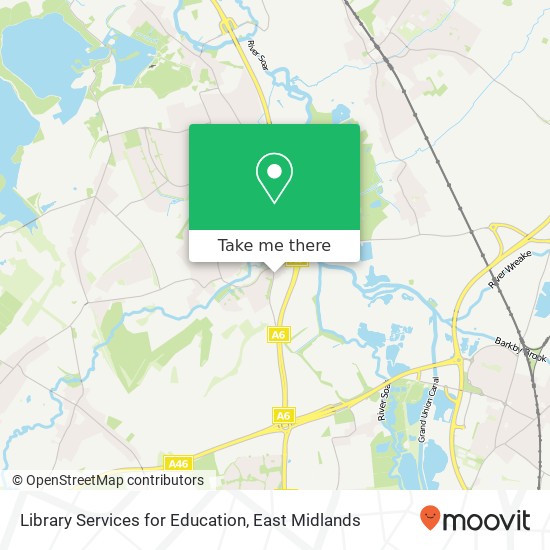 Library Services for Education map