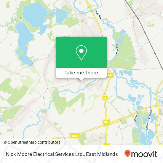 Nick Moore Electrical Services Ltd. map