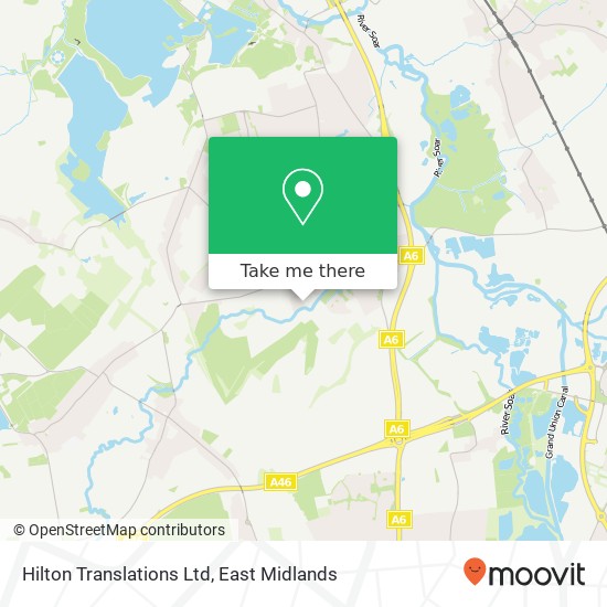 Hilton Translations Ltd map