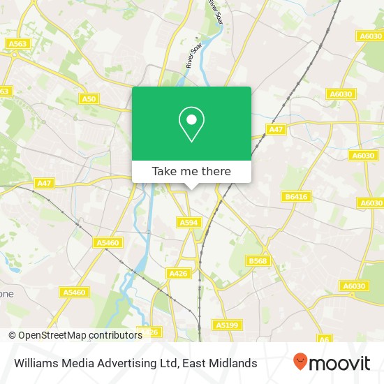 Williams Media Advertising Ltd map