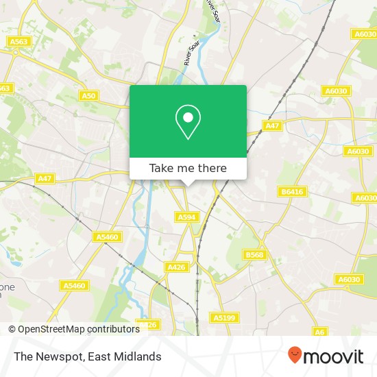 The Newspot map
