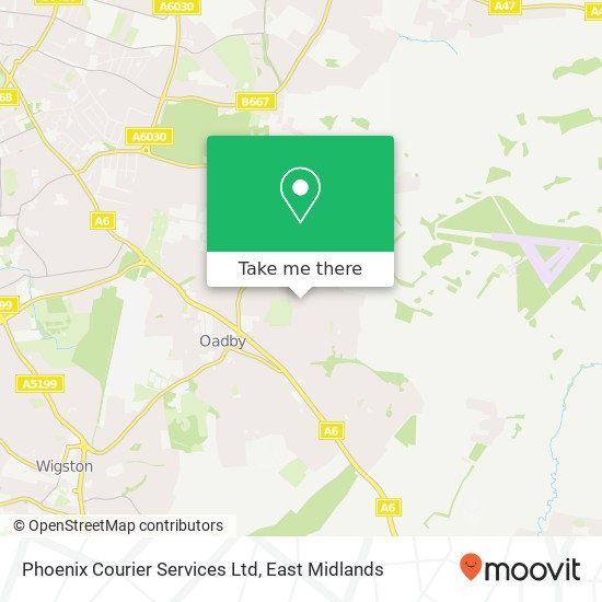 Phoenix Courier Services Ltd map