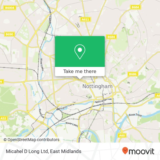 Micahel D Long Ltd map