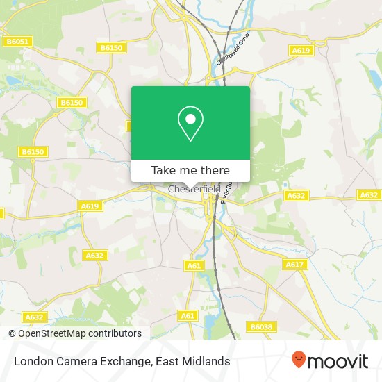 London Camera Exchange map