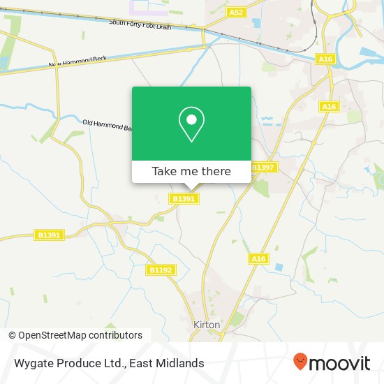 Wygate Produce Ltd. map