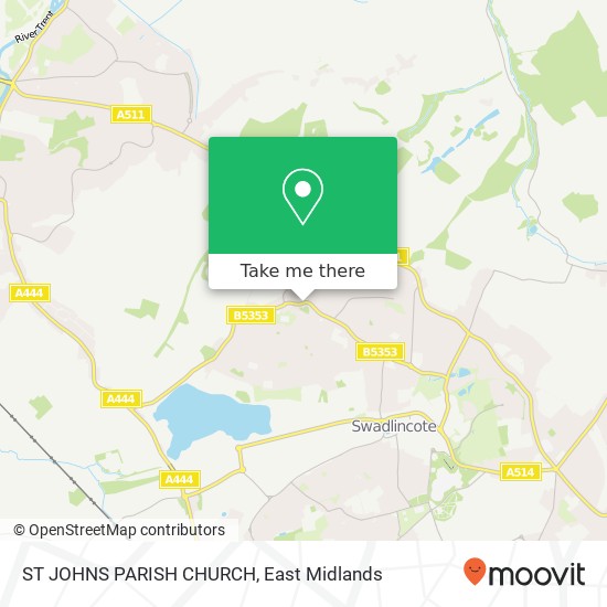 ST JOHNS PARISH CHURCH map