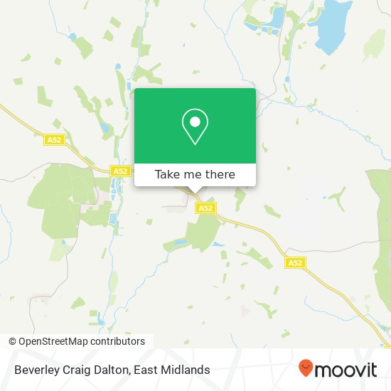 Beverley Craig Dalton map