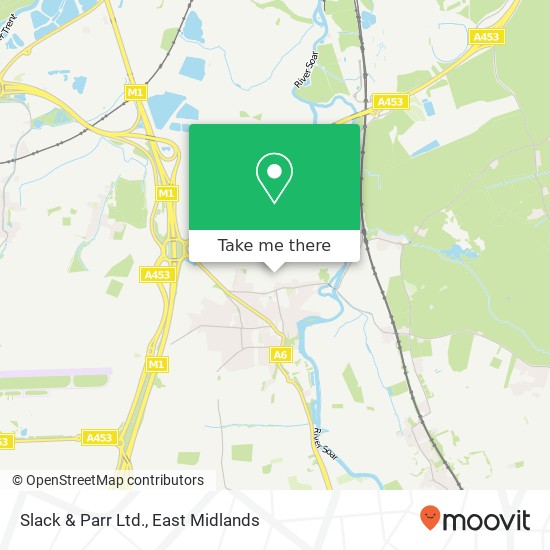 Slack & Parr Ltd. map