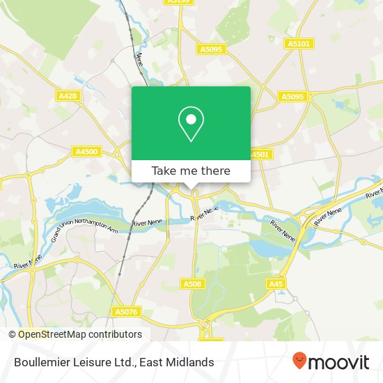 Boullemier Leisure Ltd. map