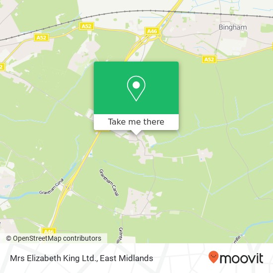 Mrs Elizabeth King Ltd. map