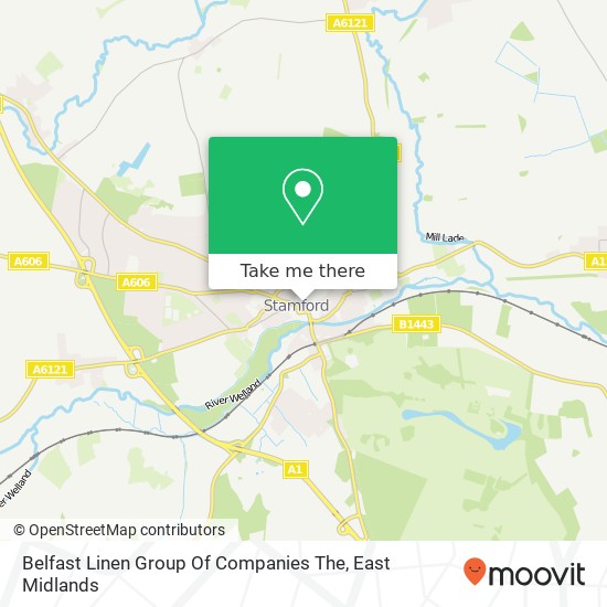 Belfast Linen Group Of Companies The map