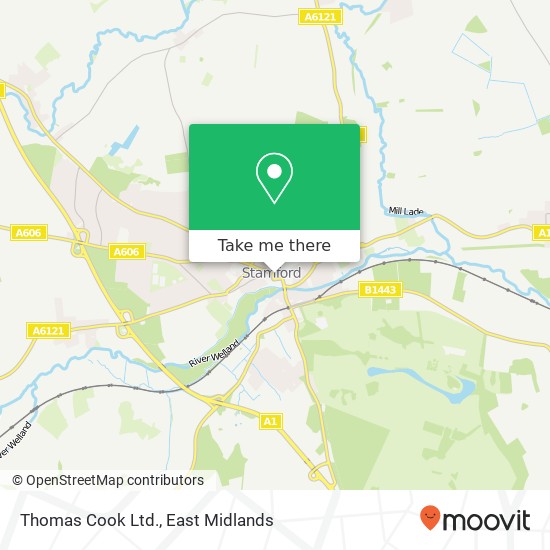 Thomas Cook Ltd. map