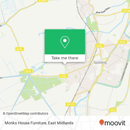 Monks House Furniture map