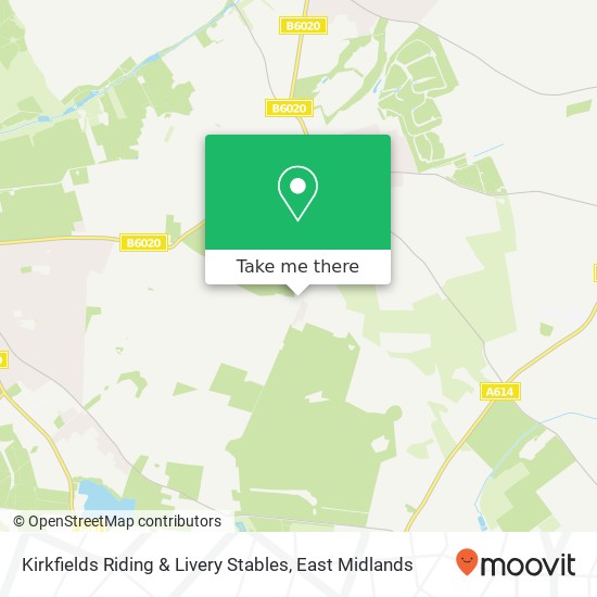 Kirkfields Riding & Livery Stables map