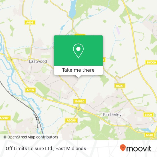 Off Limits Leisure Ltd. map