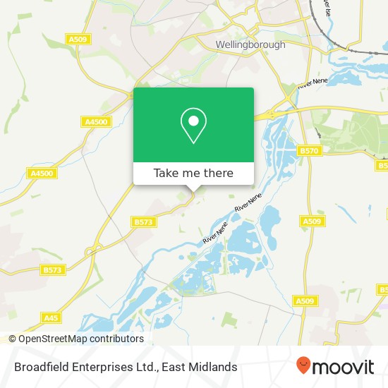 Broadfield Enterprises Ltd. map