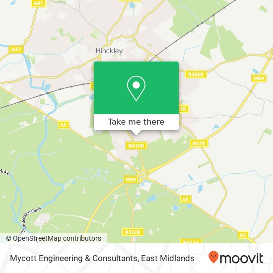 Mycott Engineering & Consultants map