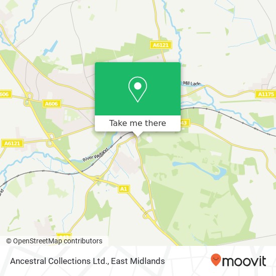 Ancestral Collections Ltd. map