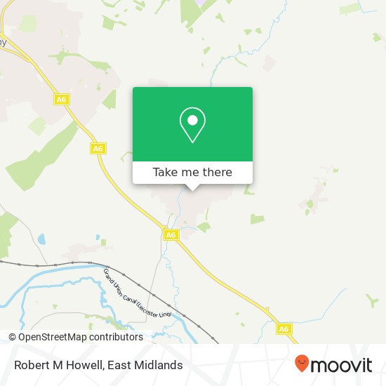 Robert M Howell map