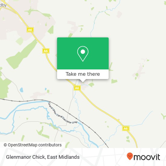 Glenmanor Chick map