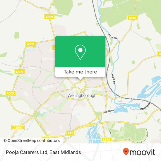 Pooja Caterers Ltd map