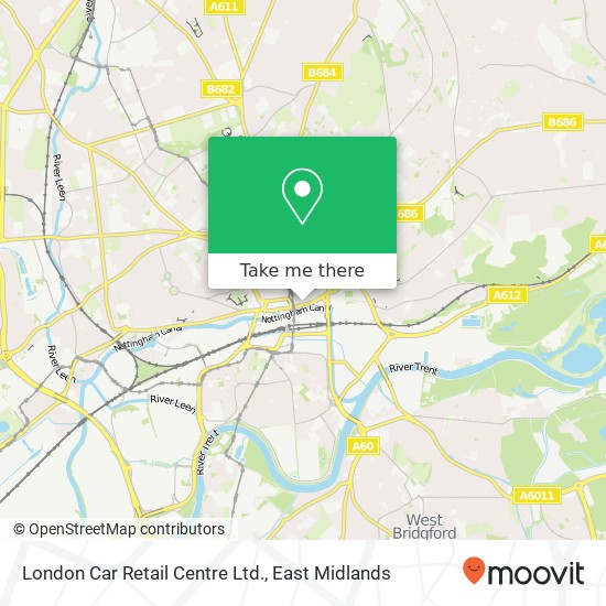 London Car Retail Centre Ltd. map