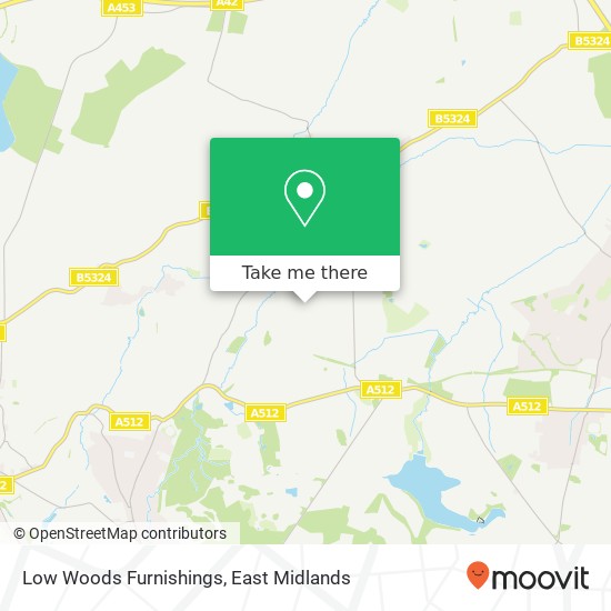 Low Woods Furnishings map