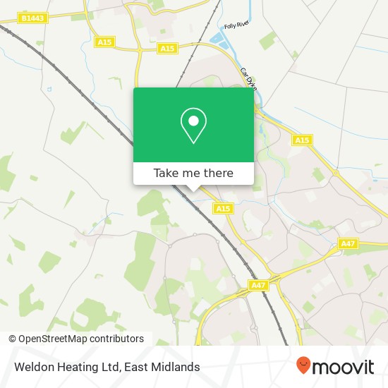 Weldon Heating Ltd map