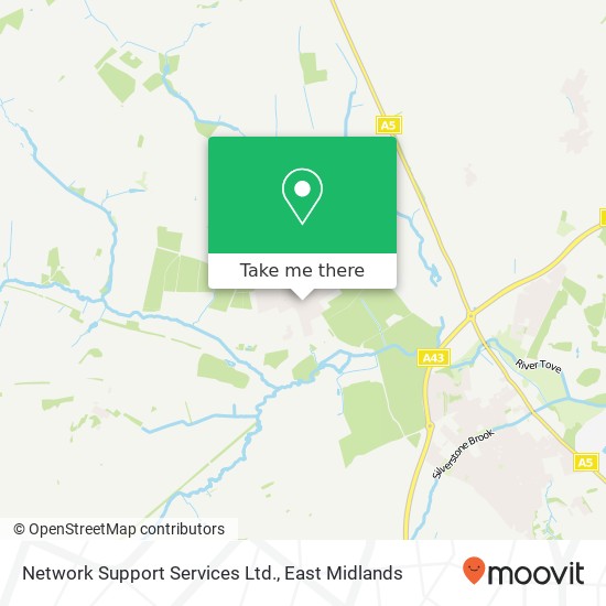 Network Support Services Ltd. map